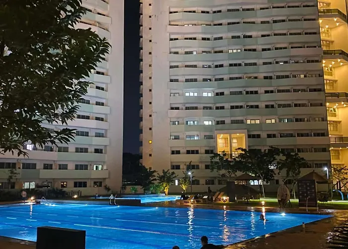 1bedroom Unit In Qc - Free Swimming Aparthotel Manila
